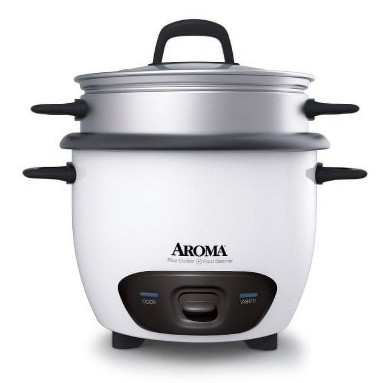 6-Cup (uncooked) White Rice Cooker Steamer 6-Cup (uncooked) White Rice Cooker Steamer