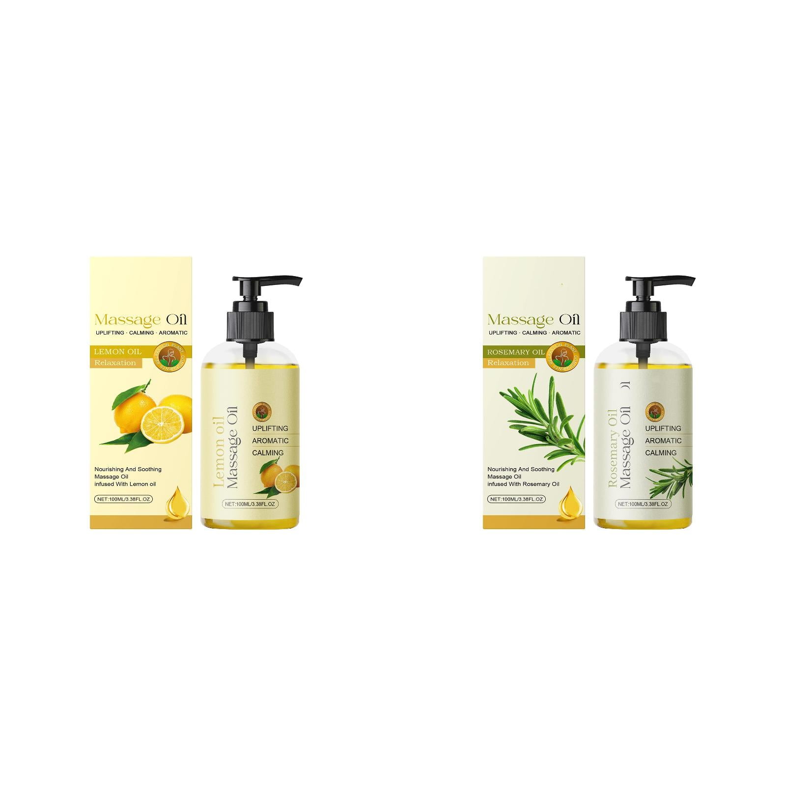 Aroma Body Oil Refreshing And Invigorating Scent 100ml Eye Care