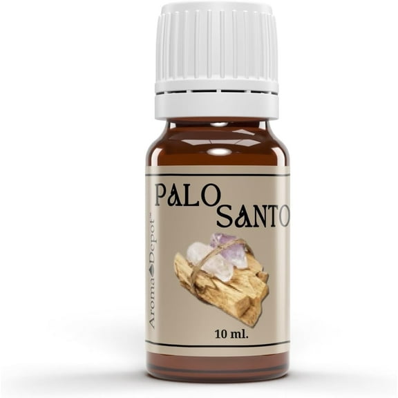 Aroma Depot Palo Santo Fragrance Oil 10ml – Scented Oil for Candles, Diffusers & Crafts