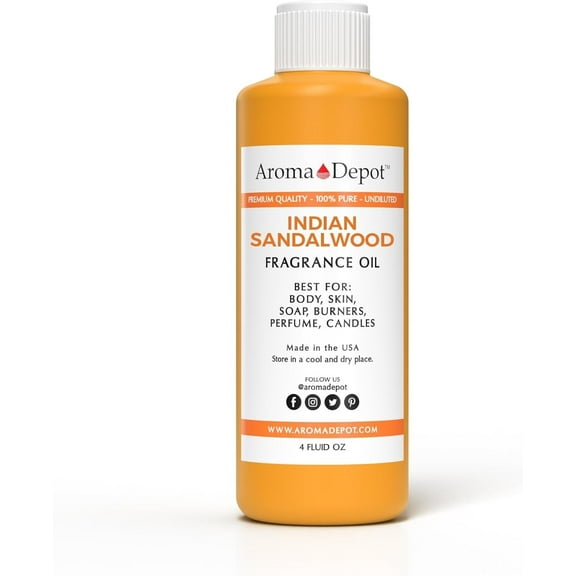 Aroma Depot Body Butter, Indian Sandalwood Scent, 4 oz