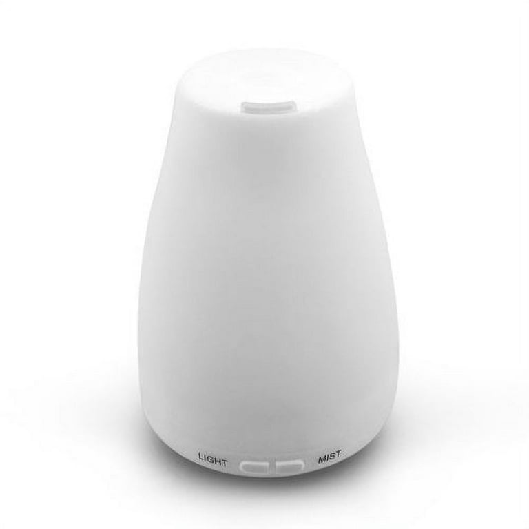  Cliganic Ceramic Aromatherapy Diffuser for Essential Oils  (White) - 7 Color Lights, Cool Mist, Auto Shut Off for Home & Office :  Electronics