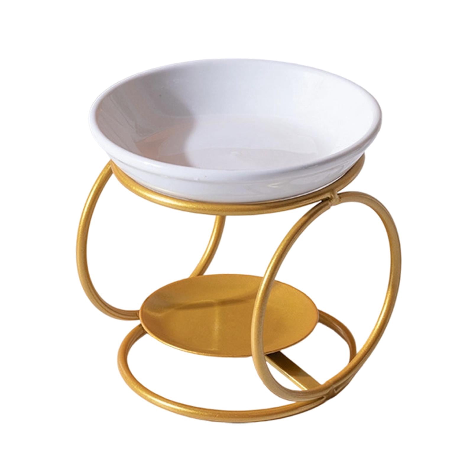 Aroma Diffuser Oil Burner Wax Warmer Durable Ceramic Iron Stand ...