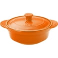 thumbnail image 1 of Aroma ADC-102OR Doveware 3.5 Quart Ceramic Stewpot-Orange, 1 of 2