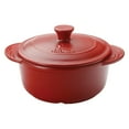 thumbnail image 1 of Aroma ADC-103R Doveware 2.5 Quart Ceramic Dutch Oven-Red, 1 of 2
