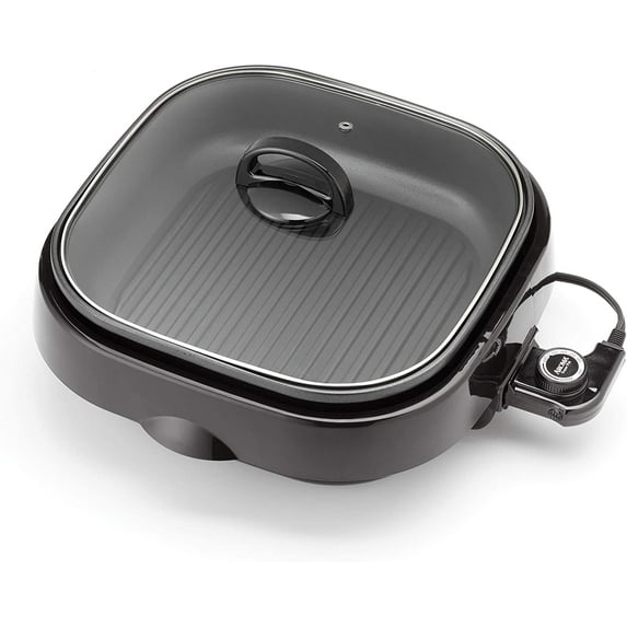 Aroma Grillet Electric Contact Grill - 3-in-1, Non-Stick, Portable