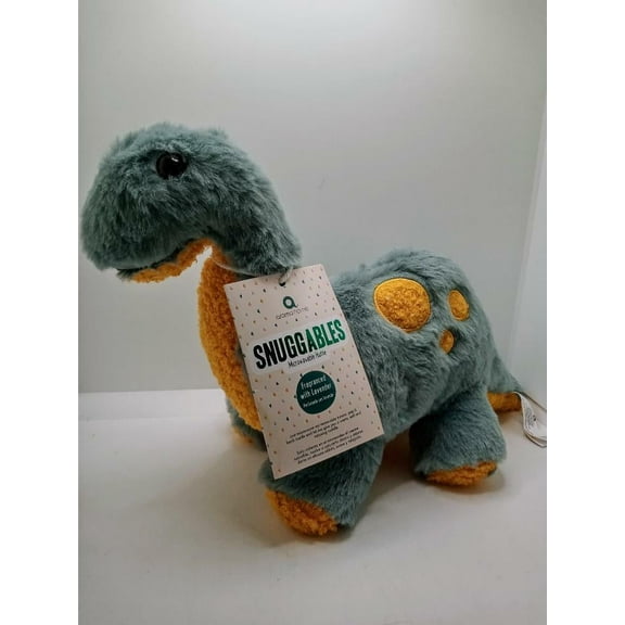 Aroma Home Snuggables Dino Microwaveable Hottie Lavender Fragranced