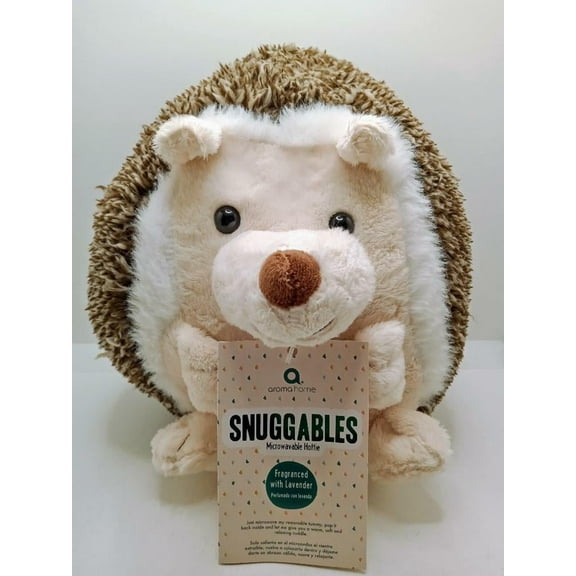 Aroma Home Snuggables Hedgehog Microwaveable Hottie Lavender Fragranced