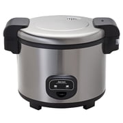 aroma housewares 60-cup cooked 30-cup uncooked commercial rice cooker, stainless steel exterior arc-1130s