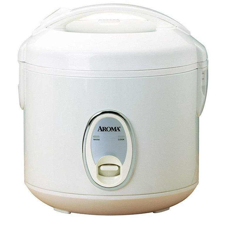  AROMA Digital Rice Cooker, 4-Cup (Uncooked) / 8-Cup (Cooked),  Steamer, Grain Cooker, Multicooker, 2 Qt, Stainless Steel Exterior,  ARC-914SBD: Home & Kitchen