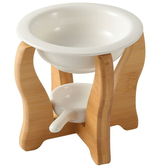 Aroma Lamp Stove Essential Oil Candlesticks Candle Holder Furnace Tealight Warmer Bamboo Wax Warmer Aroma Burner