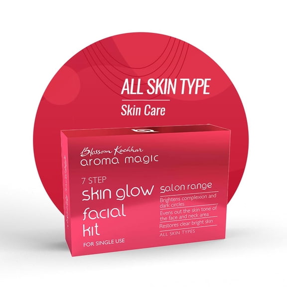 Aroma Magic, Skin Glow Facial Kit Single Use, Natural