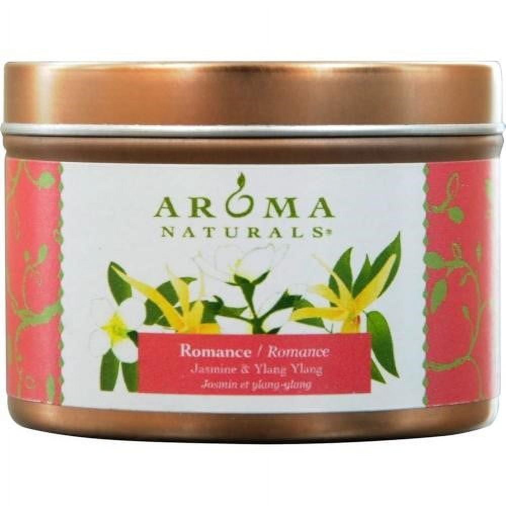 Aroma Naturals Travel Tins Candle Romance Pink 1 Container - Walmart.com