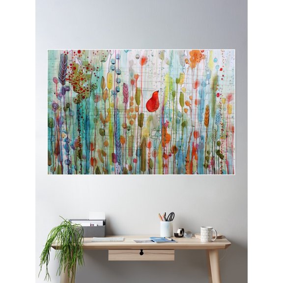 Aroma Poster Wall Art, Modern Wall Decor For Living Room Bedroom, 16x24 UNFRAMED