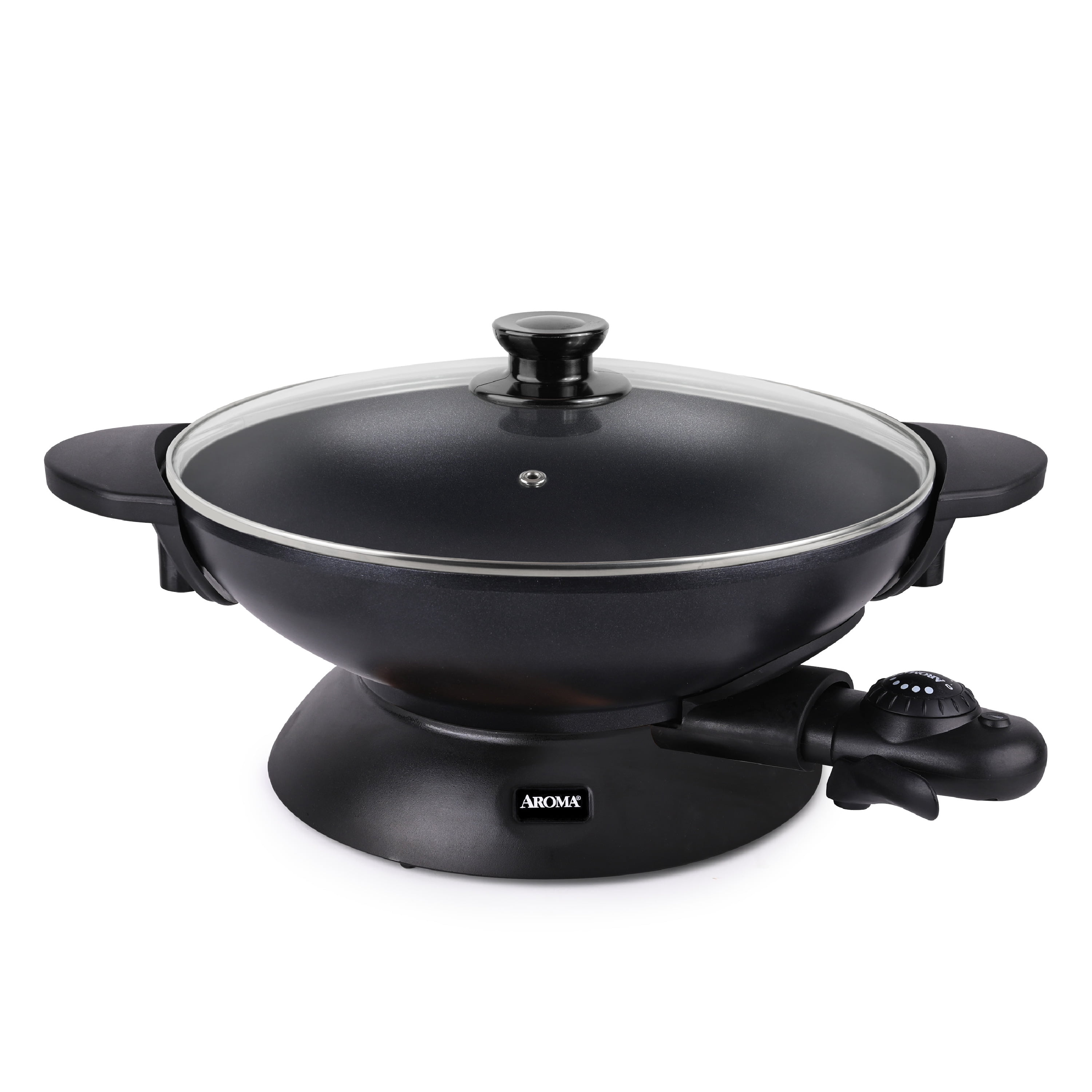 Aroma Professional 5Qt. Electric Wok  Black New (AEW-307)
