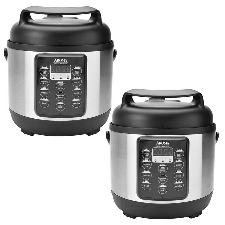 Aroma professional electric 3 quart digital pressure multi cooker deals