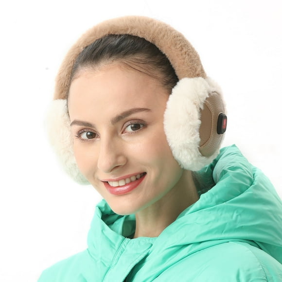 Aroma Season Cordless Heated Ear Muffs, Electric Ear Warmer for Men&Women, 2 Heating Modes Ear Muffs for Winter