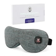 Aroma Season Cordless Heated Eye Mask for Dry Eyes , Warm Eye Compress for Stye Blepharitis Chalazion MGD