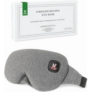 Aroma Season Heated Eye Mask, Warm Compress for Eyes, Cordless and Washable Design, Styes, Blepharitis, Chalazion, Gift for Men Women