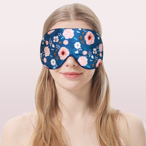 Aroma Season Stain Sleep Mask, Blackout, Lightweight, Blindfold for Travel&Nap, Sleep Blinder(Blue)