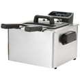 thumbnail image 1 of Aroma SmartFry XL 4-Quart Digital Deep Fryer, Stainless Steel, 1 of 3