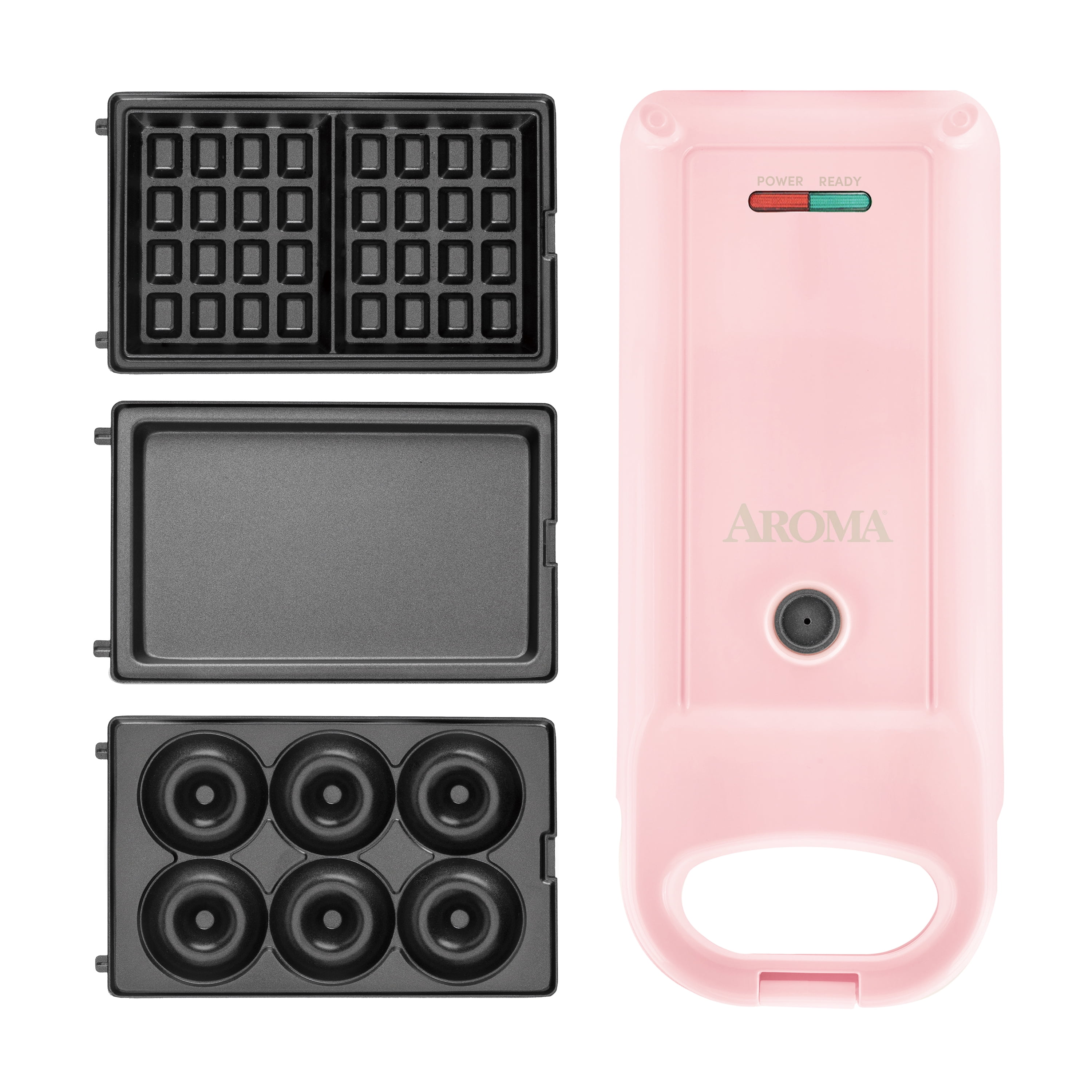 Mini Waffle Stick Maker By Select Brands - 4-Waffle Stick Maker With Nonstick Coating