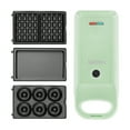 thumbnail image 1 of Aroma Swap & Flip Waffle Maker, New, 1 of 9