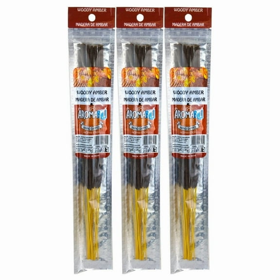 AromaBlu 11" Hand Dipped Incense 3-Pack (10-Sticks Per Pack) - Choose Your Scent