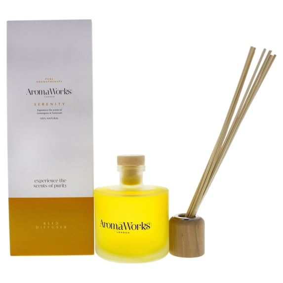 Aromaworks Serenity Reed Diffuser for Unisex - 6.67 oz, Rich and Fruity ...