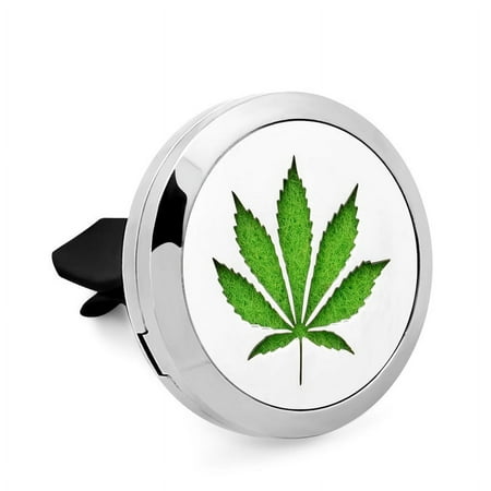 Aromabug: Hemp Leaf: Car Vent Diffusser