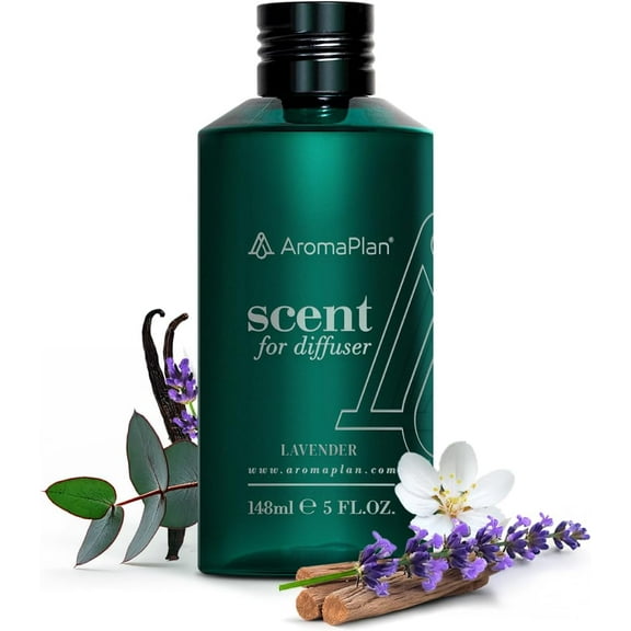 AromaPlan Lavender Aroma Oil | Luxury Home & Hotel Fragrance for Diffusers (5 fl oz, 148 ml)