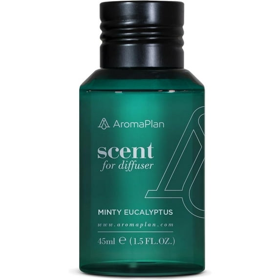 AromaPlan Minty Eucalyptus Essential Oil, 1.5 fl oz (45ml) - Hotel Collection, Luxury Home Fragrance