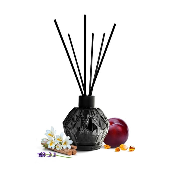 AromaPlan Lifestyle Reed Diffuser, 8.45 fl oz - Luxury Fragrance w/ Sticks, Scent Family