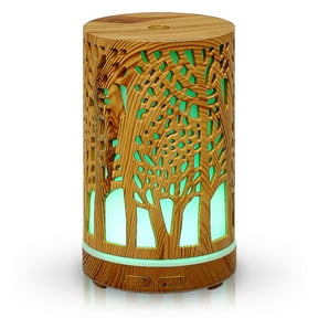 Aromar 100 mL Ultrasonic Forset Wood Essential Oils and Scented Oil Diffuser (Rosewood)