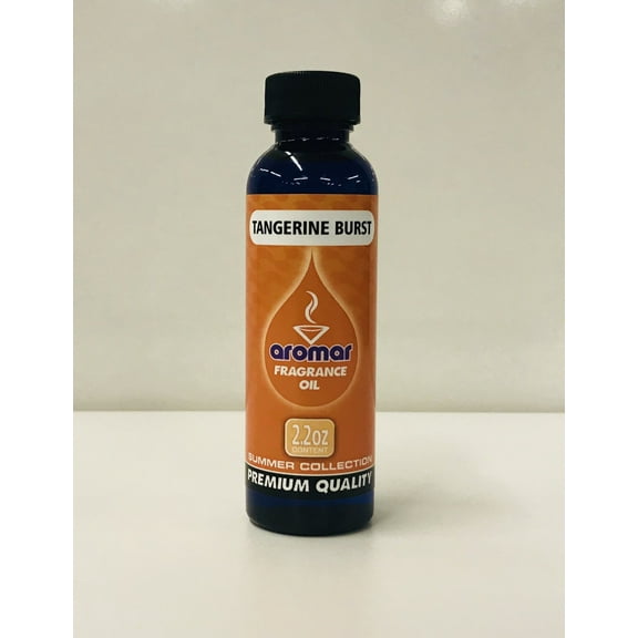 Aromar Aromatherapy Essential Aromatic Fragrance Oil Tangerine Burst Scent 2.2oz Made in USA