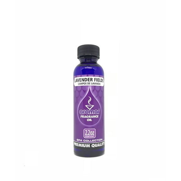 Aromar Essential Fragrance Oils 65 ml Bottle Premium Aromatherapy Oil USA Made, Lavender Fields