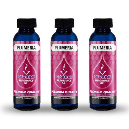 Aromar Essential Fragrance Oils, Plumeria x 3