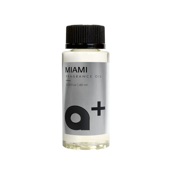 Aromar+ Fragrance Oil – Miami-Inspired by Ritz Carlton – Luxury Hotel Scent Experience with Fresh Ocean Breeze & Lemon Floral – For Waterless Diffusers – Long-Lasting Home Aroma – 2oz/60mL