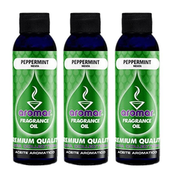 Aromar Peppermint Aromatherapy Oil 3 Pack