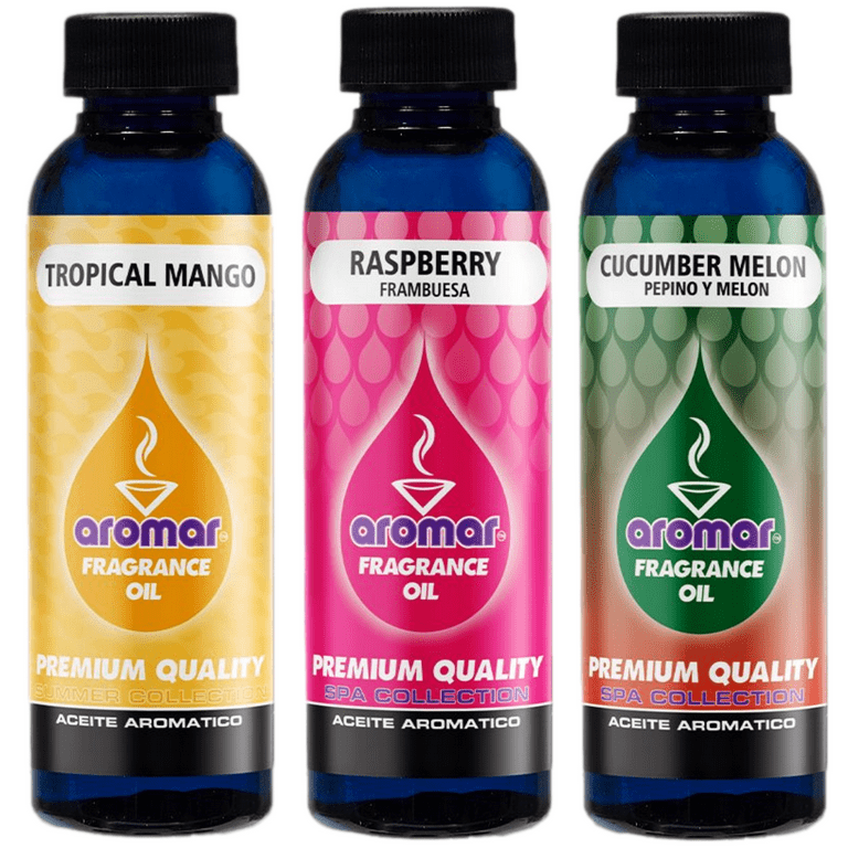 Aromar Signature Scents Aromatic Fragrance Oils 6 oz. (3 Bottles