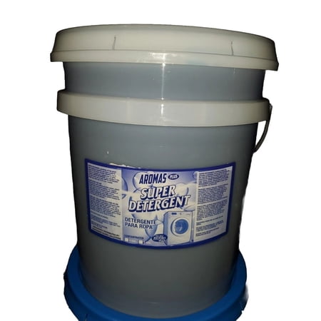 Aromas Plus Blue Original Liquid Laundry Detergent 5 Gallons 4x Concentrated