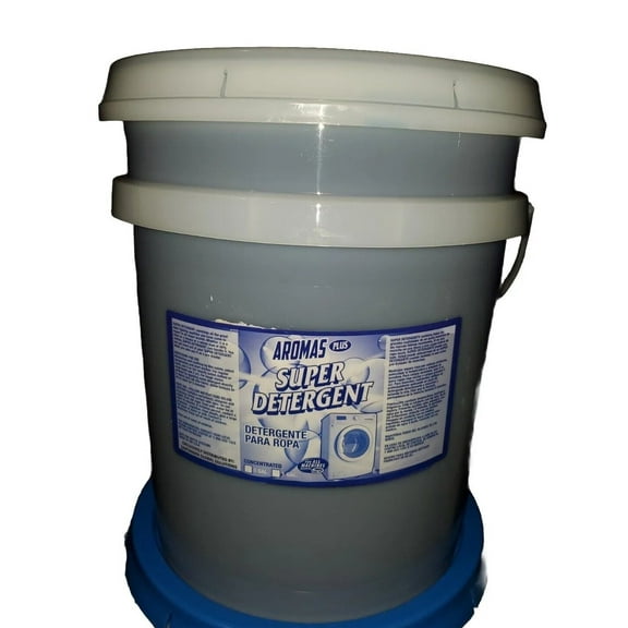 Aromas Plus Blue Original Liquid Laundry Detergent 5 Gallons 4x Concentrated