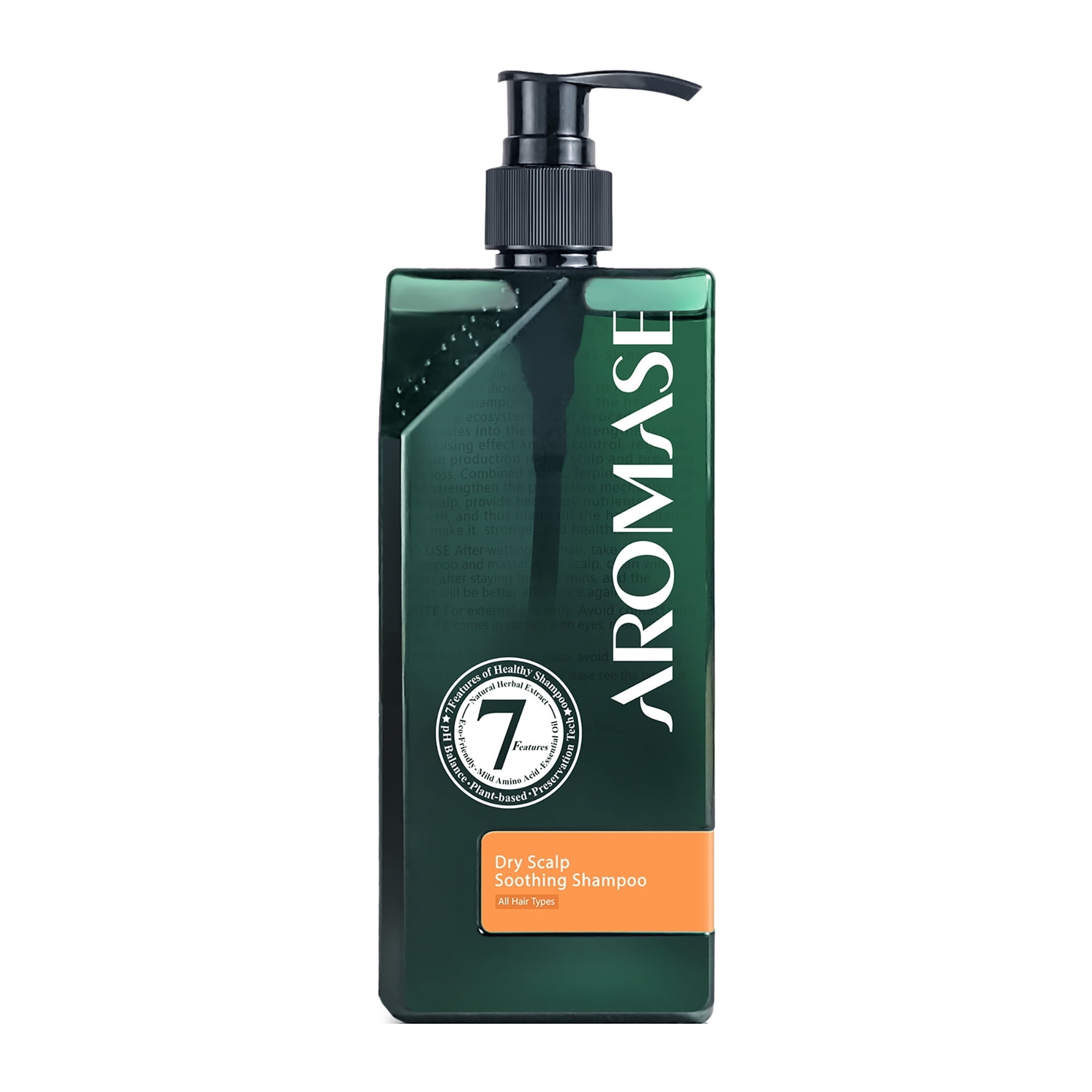 Aromase Dry Scalp Soothing Shampoo, Moisturizing Shampoo, 14 oz
