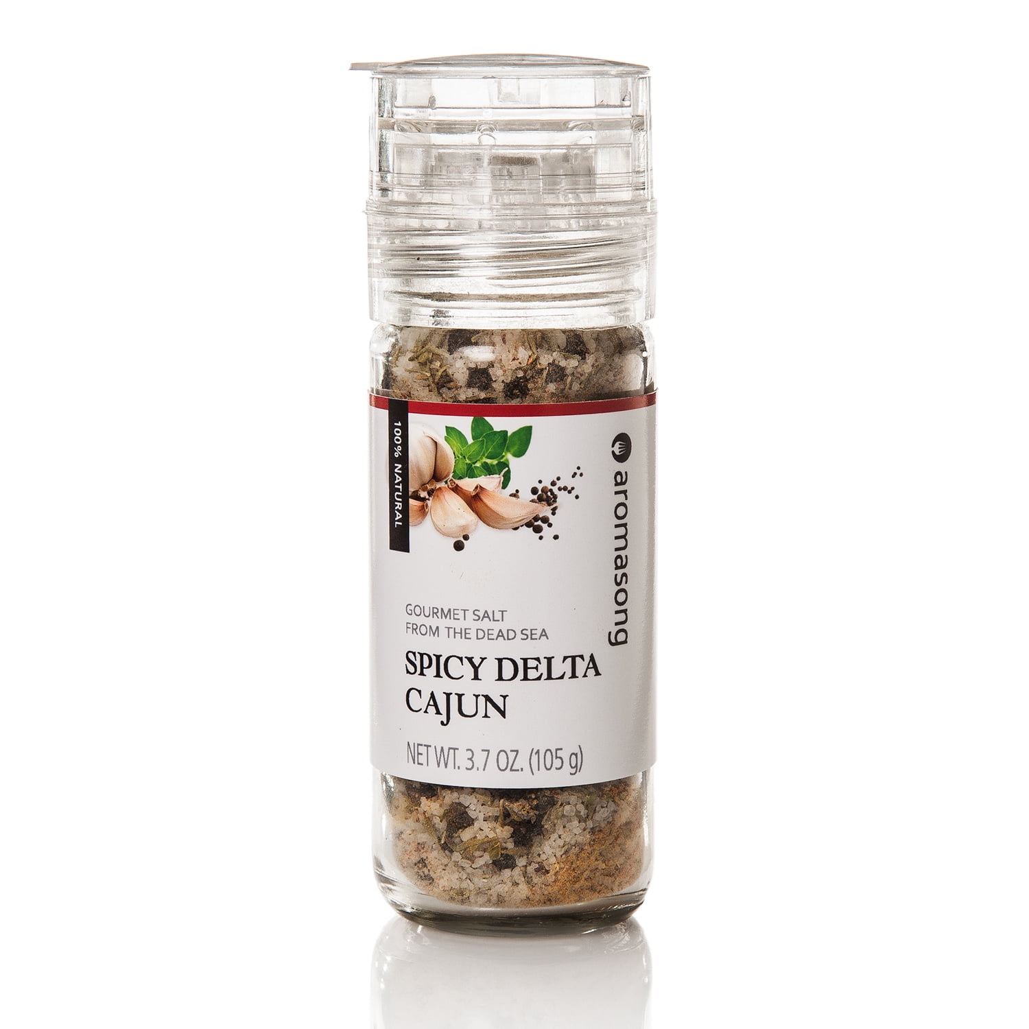 Aromasong Spicy Delta Cajun Gourmet Dead Sea Salt