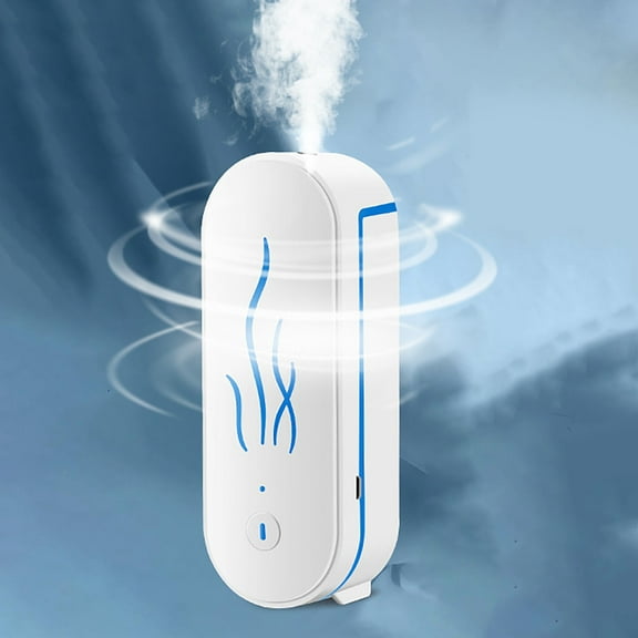 Aromatherapy Air Freshener Diffuser, Mini Odor Eliminator for Bathroom and Closet, Quiet USB Rechargeable Purifier with Essential Oil, Compact Deodorizing Sprayer for Home Car Office