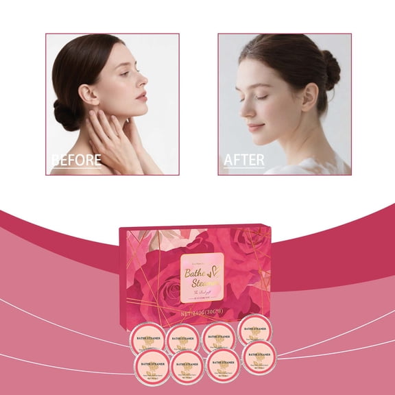 Aromatherapy Bath Tablet Rose - Gentle -friendly Bath Tablet Easily Dissolves For A Fragrant Bathing Experience