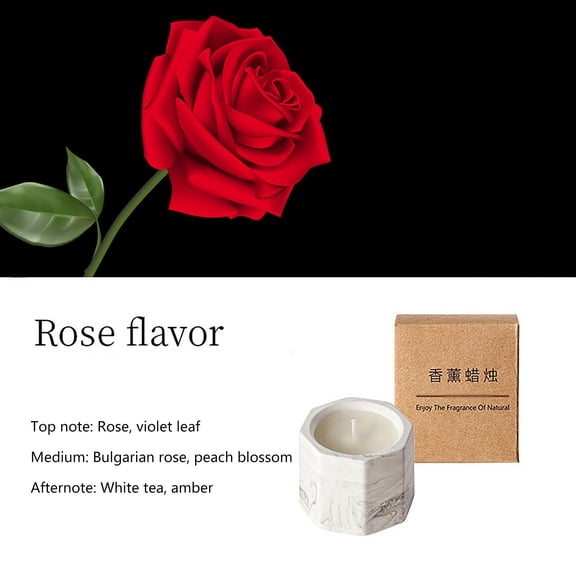 Aromatherapy Candles for Relaxation Bedroom Scented Lights Home Fragrance Birthday Present Soothing Atmosphere