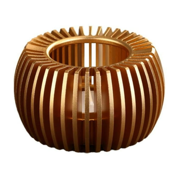 Aromatherapy Diffuser, 2 in 1 Wood Metal Candle Cooking Tea Stove New Chinese I9 T2V2