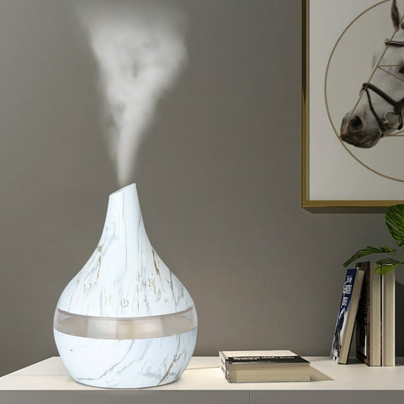 Aromatherapy Essential Oil Diffuser, Diffusers for Home, LED Lights,Cool Mist Humidifiers - Large Fragrance Aromatherapy Diffuser for Office Home Bedroom(White)