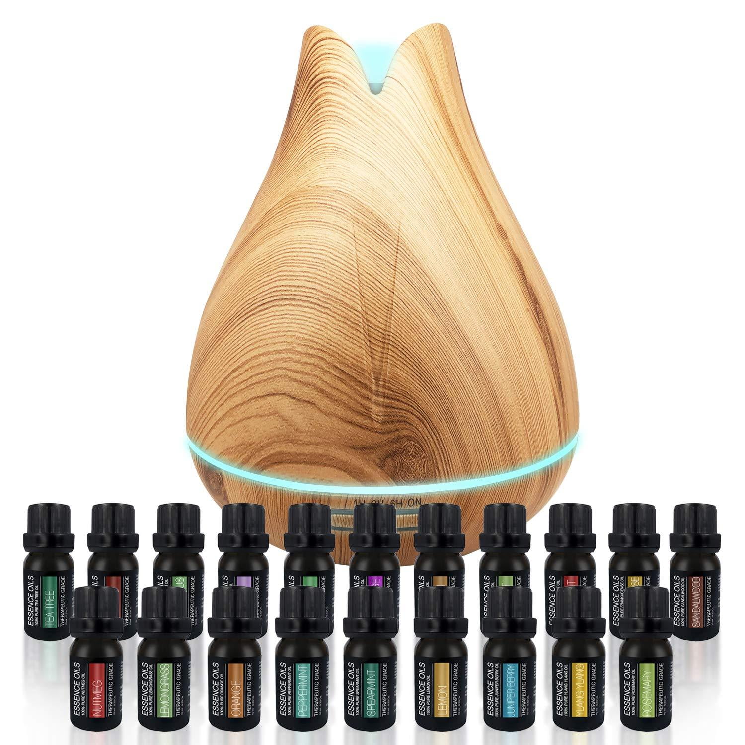 Essential Oils Set & Essential Oil Diffuser - Aromatherapy Diffuser & –  UpNature