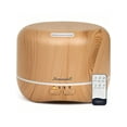 thumbnail image 1 of Aromatherapy Essential Oil Diffuser Room: Humidifier Aroma Scent Cool Mist Diffuser Colorful Lights Wood Cute Small Large Waterless Auto Off Ultrasonic Diffusers Home Bedroom 300ml, 1 of 16